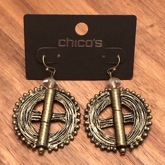 Chico’s | Reversible Drop Earrings | 2” Length - Picture 1 of 2